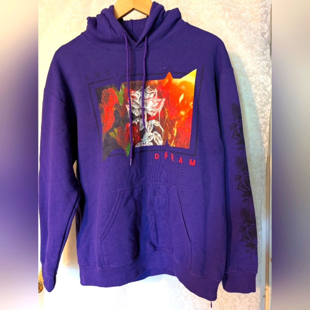 Popular‎ Poison Purple Graphic Dream Hoodie Sz. Medium